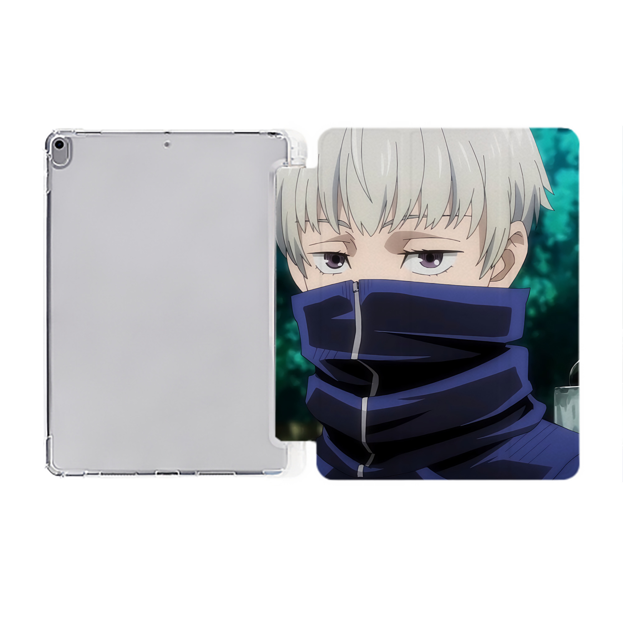 （画像用） SPY×FAMILY间谍家家酒 IPad ケース ペン収納付き 三つ折りスタンド PUレザー×シリコン 対応機種9.5/10.5/10.9インチ